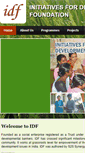 Mobile Screenshot of idfdevelopment.org